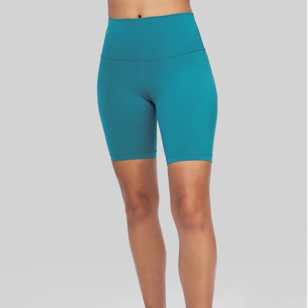 lululemon athletica Teal Bike Shorts